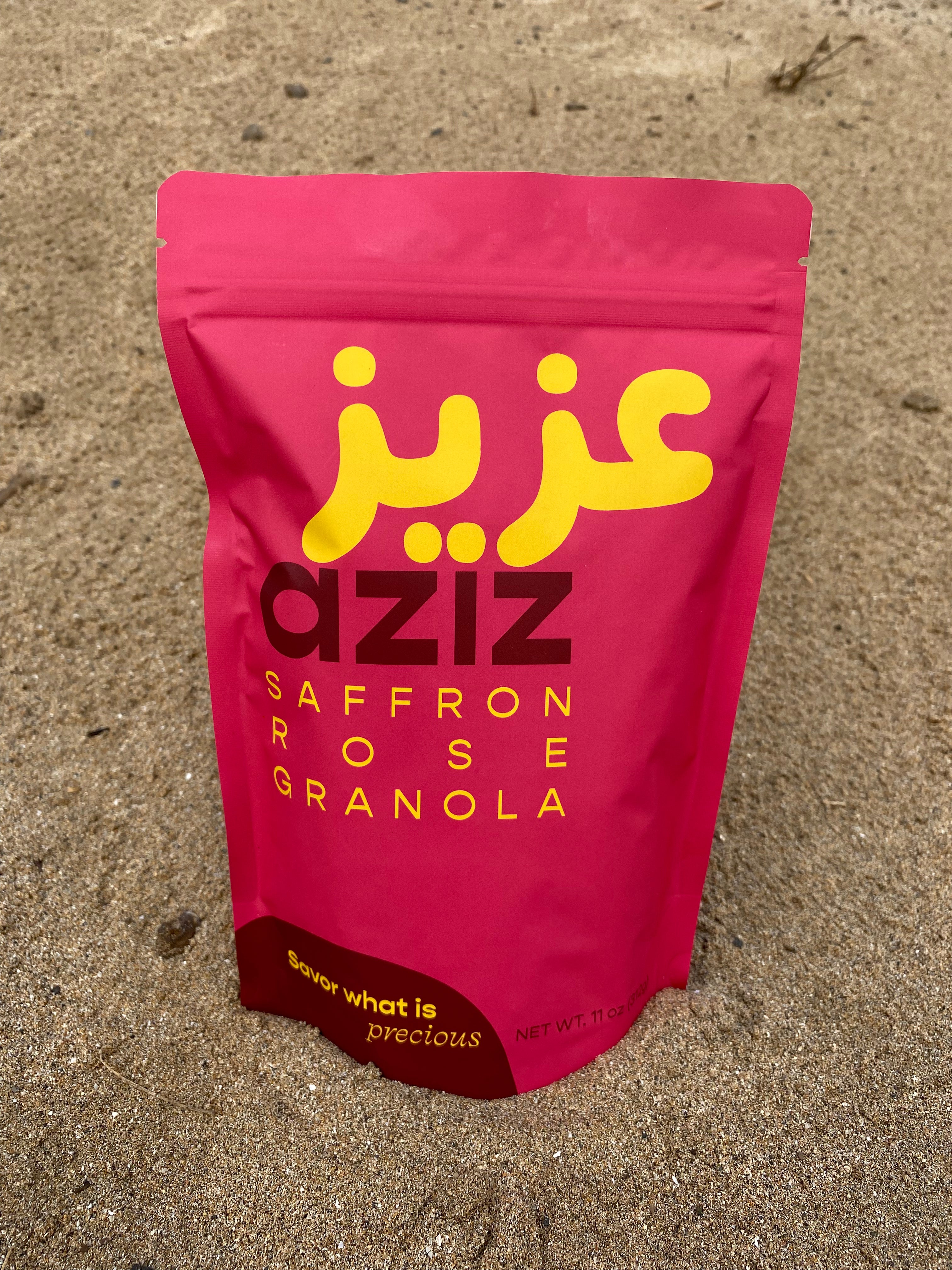 SAFFRON ROSE GRANOLA
